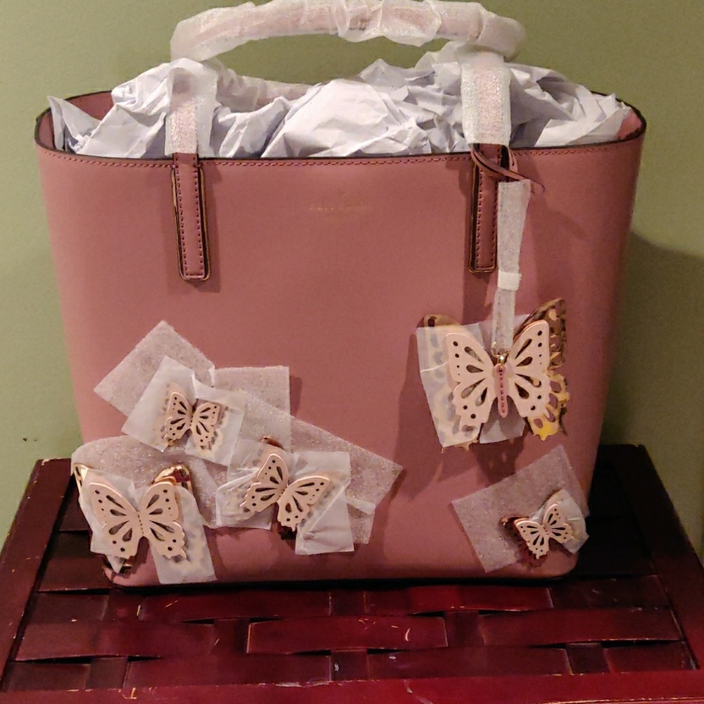 Kate Spade "All the Buzz" Butterfly Tote